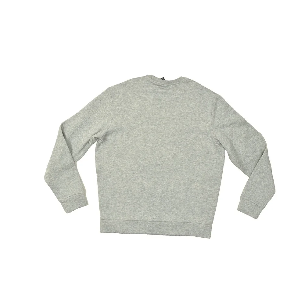 Adidas Golf Men's Size Medium Gray Heather CVC Fleece Crewneck Sweatshirt NEW